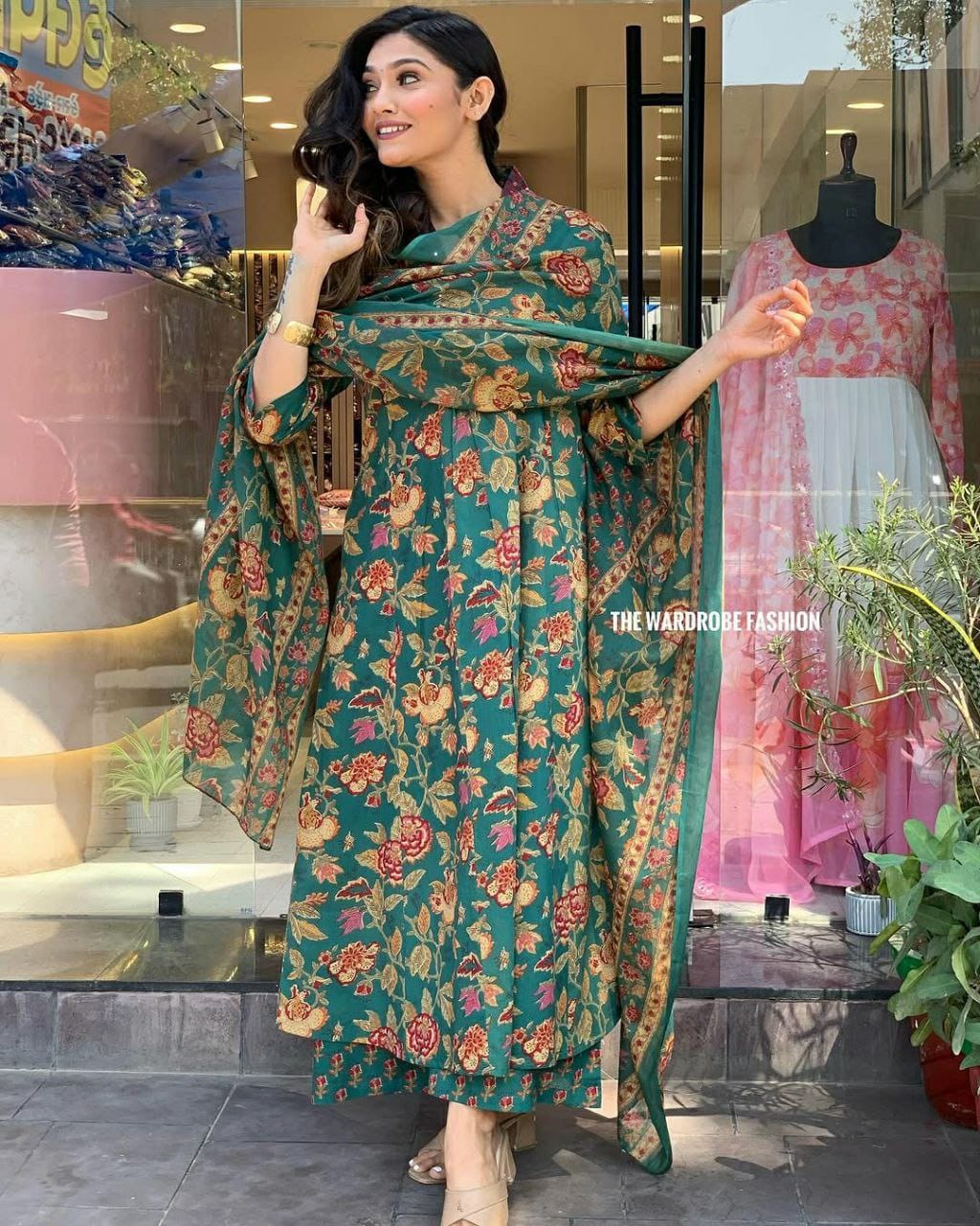 Women's Trendy & Beautiful Kurti with Bottom and Dupatta