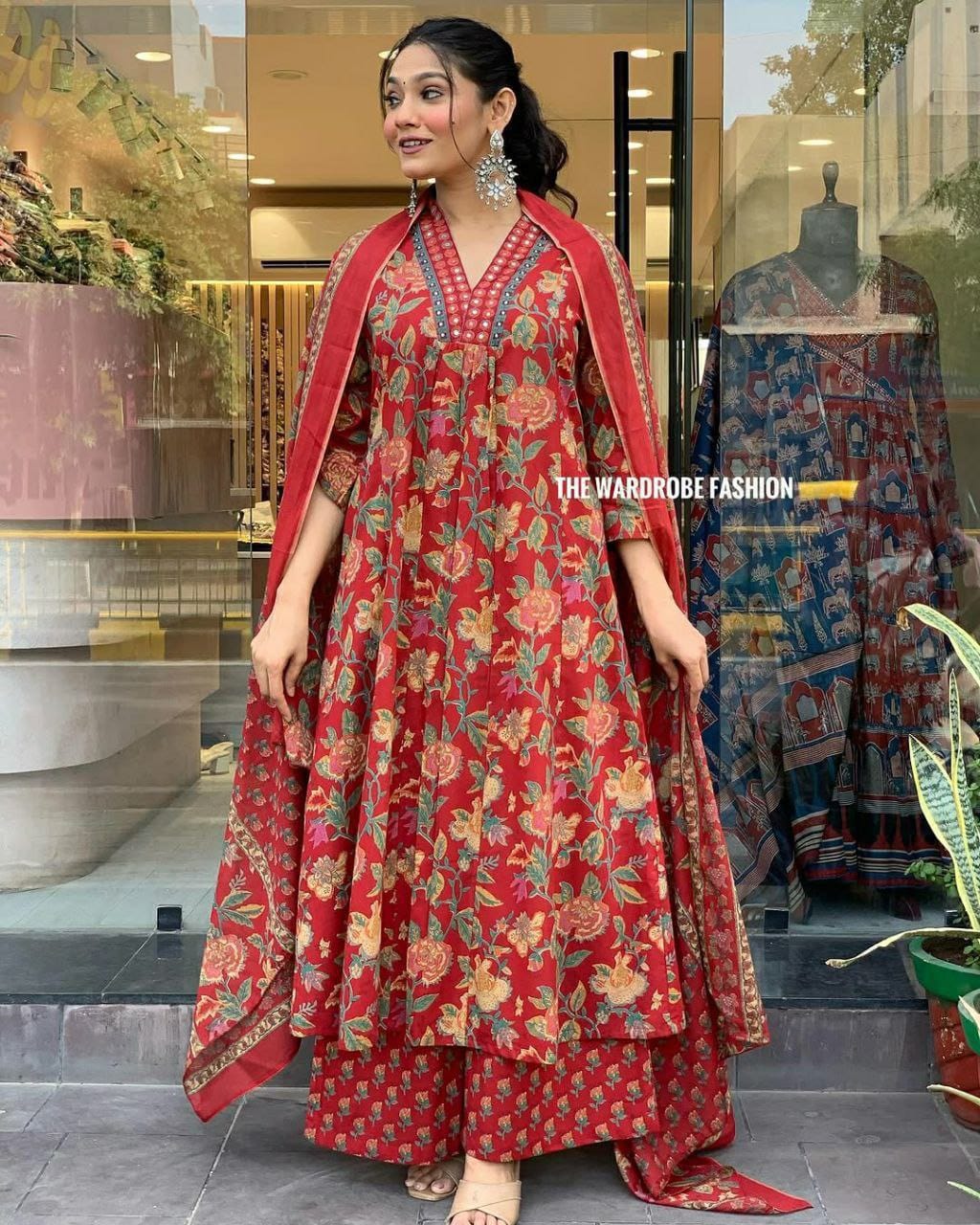 Women's Trendy & Beautiful Kurti with Bottom and Dupatta
